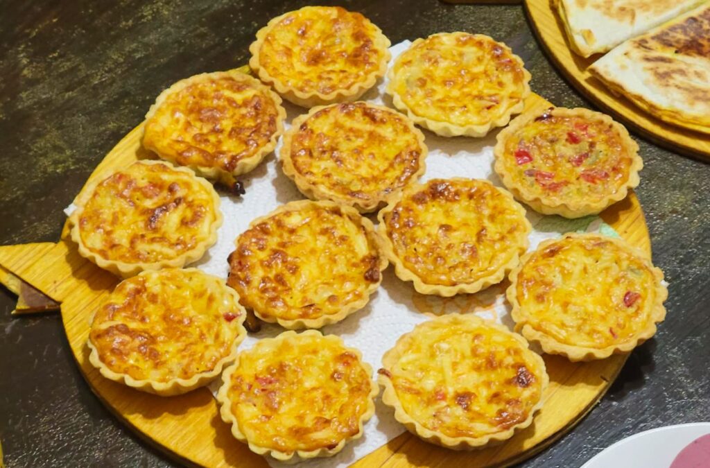 Savory Chicken Mini Quiches